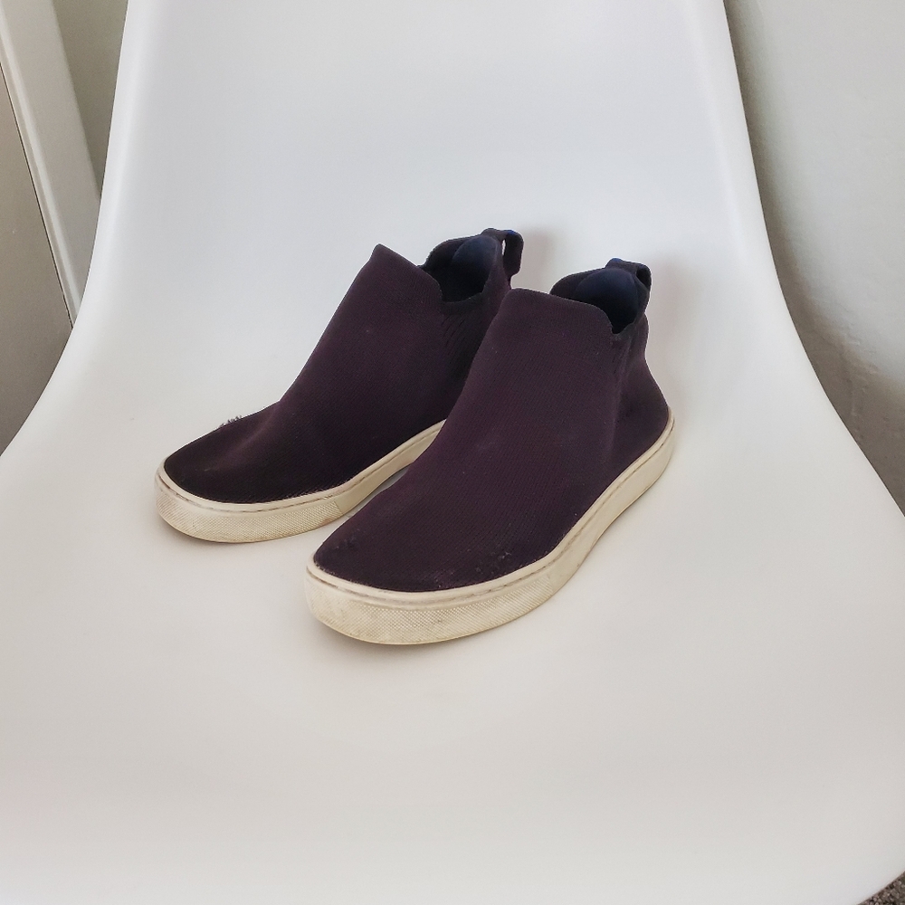 rothy's chelsea boots sneakers black 7.5 women's